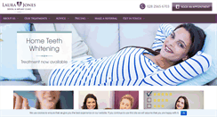 Desktop Screenshot of laurajonesdental.com